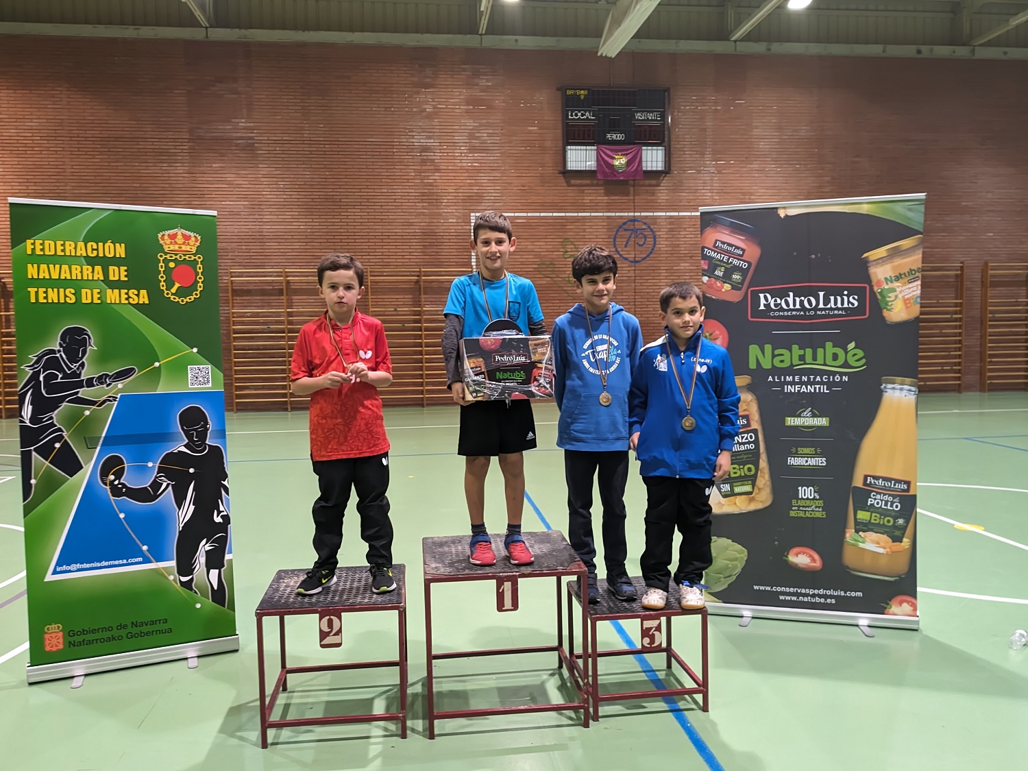 Nuevo éxito del Día del Tenis de Mesa en Lodosa